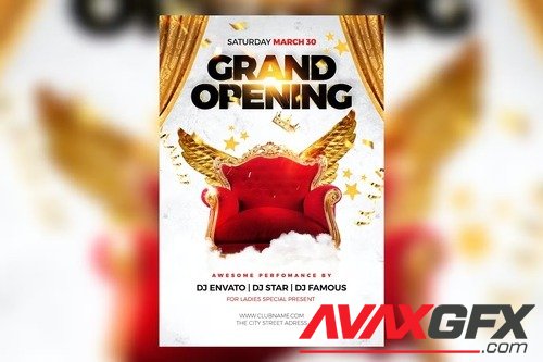 Grand Opening Flyer [PSD]