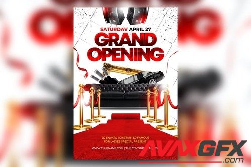 Grand Opening Flyer [PSD]