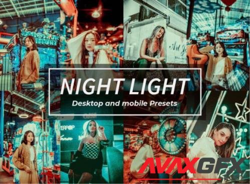 10 Night Light Lightroom Presets