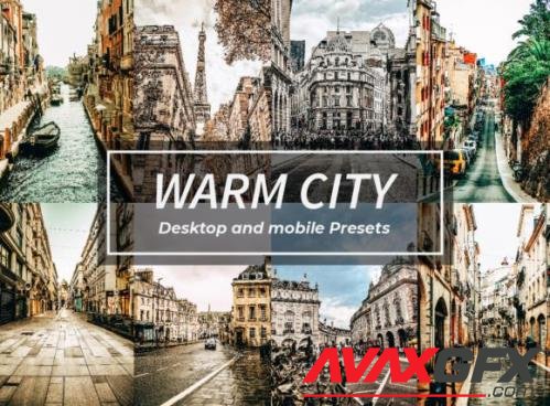 10 Warm City Lightroom Presets