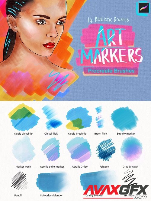 Alcohol Art Markers - 5702826