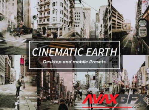 8 Cinematic Earth Lightroom Presets