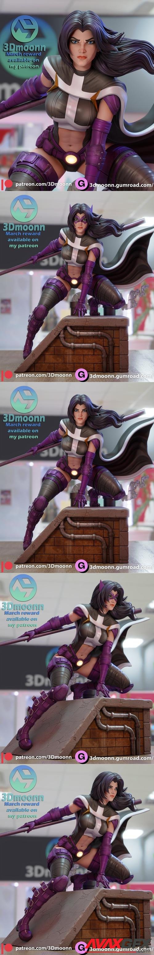 Huntress - 3Dmoonn 3D Print