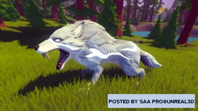 Unreal Engine Characters Stylized Wolf Boss - RPG Forest Animal (UE) v4.27