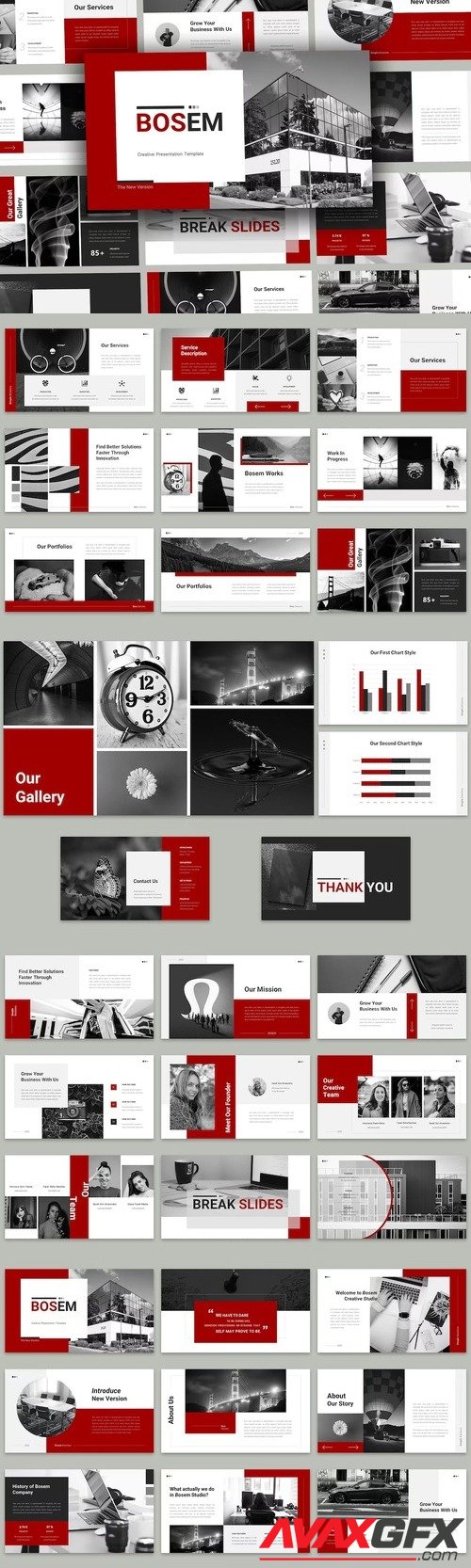 Bosem Business Powerpoint Template [PPTX]