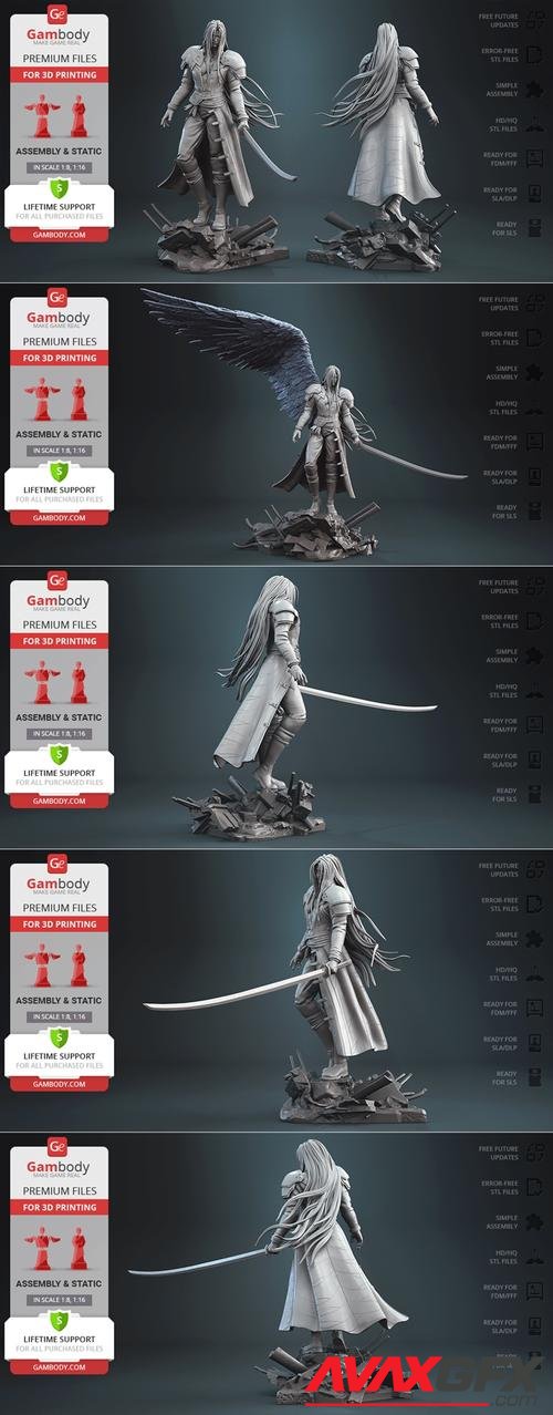 Sephiroth - Gambody 3D Print