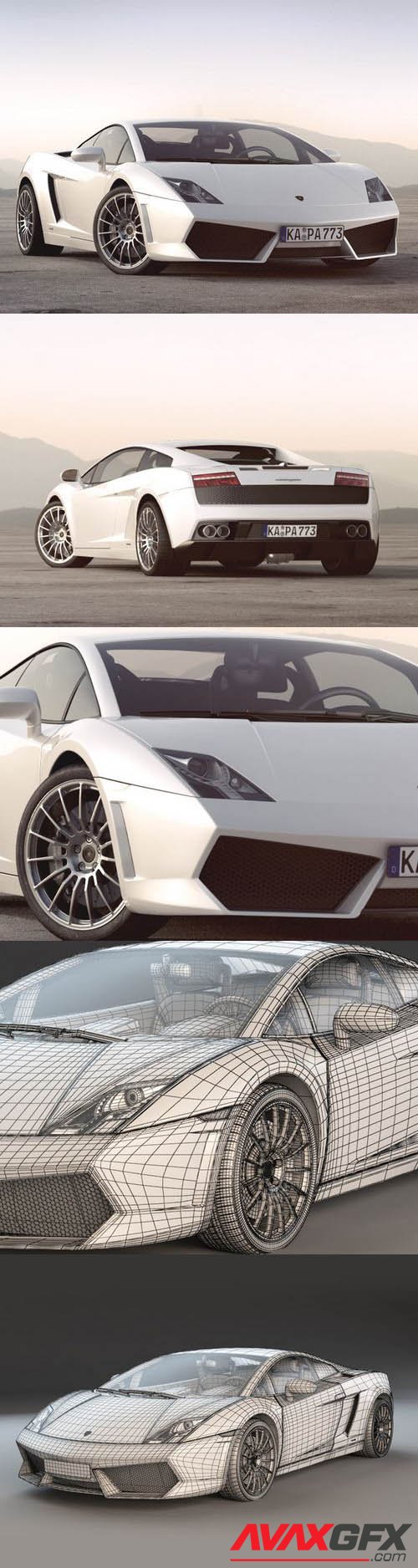 Lamborghini Gallardo 3D Model