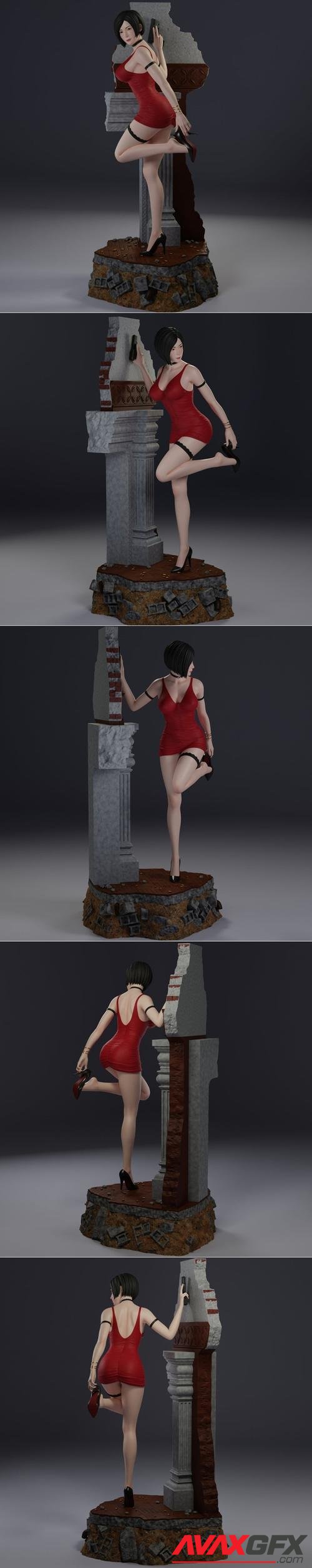 Ada Wong Figurine by Uroboros 3D Print