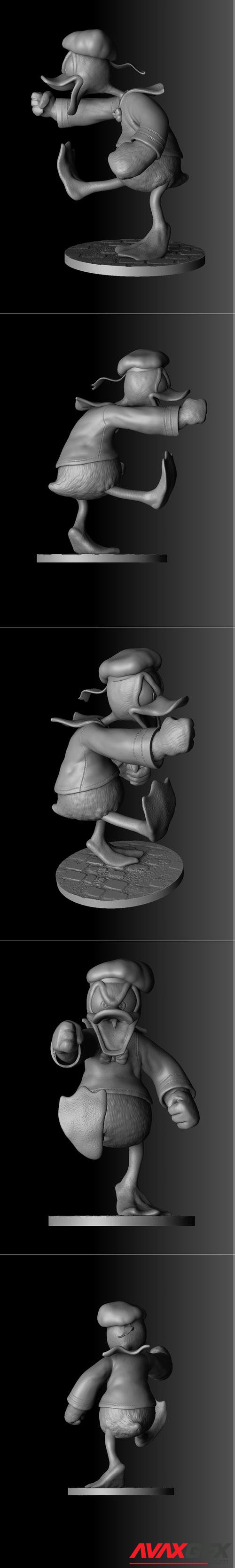 Donald Duck 3D Print