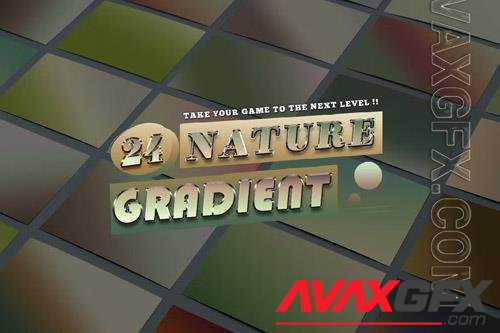 24 Nature Gradients Photoshop [GRD]