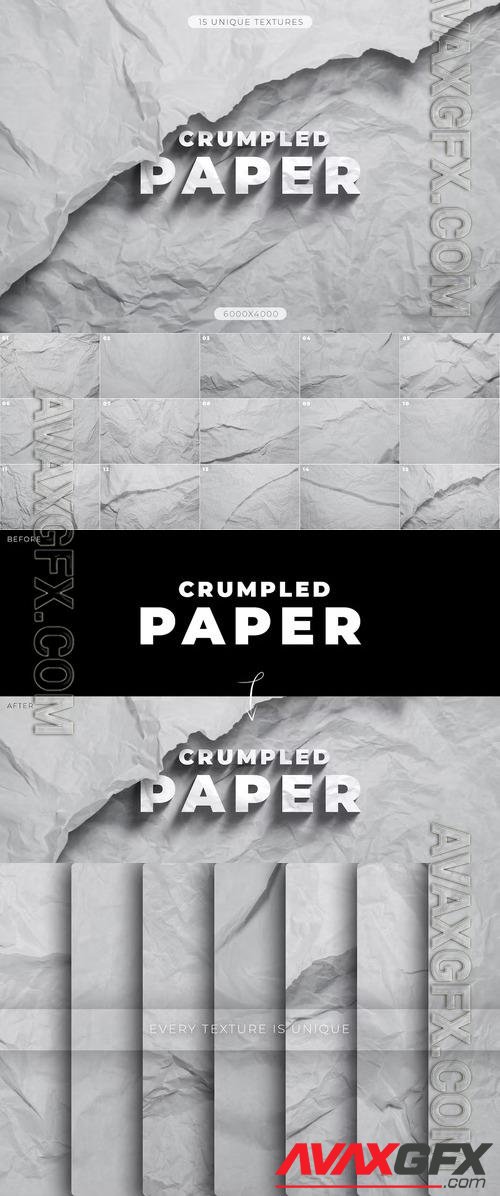Crumpled Paper Textures [JPG]
