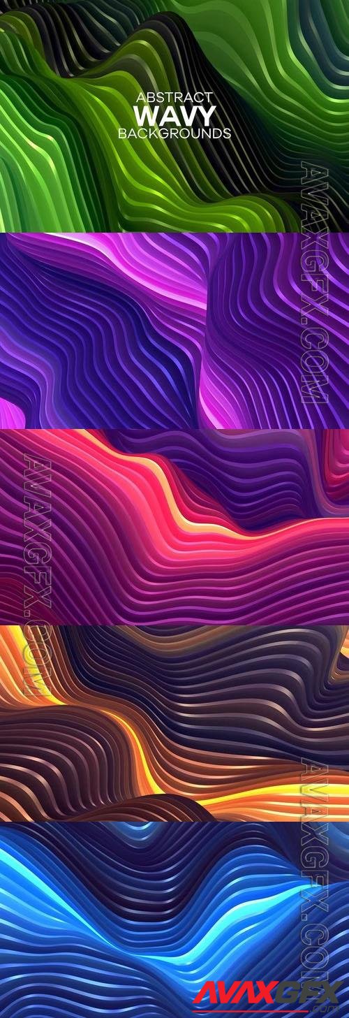 Abstract Wavy Backgrounds [JPG]