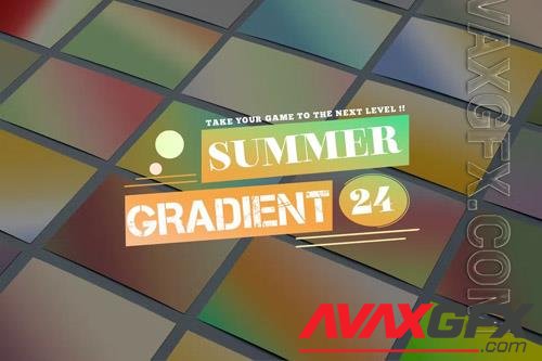 24 Summer Gradient Photoshop [GRD]