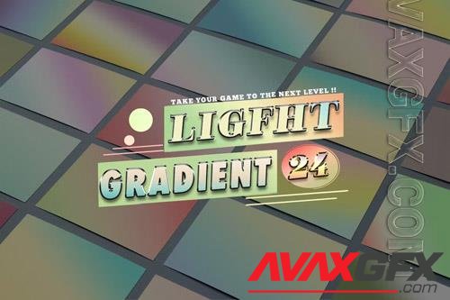 24 Light Gradients Photoshop [GRD]