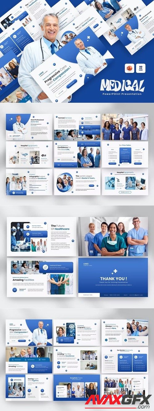 Medically Medical PowerPoint Presentation Template [PPTX]