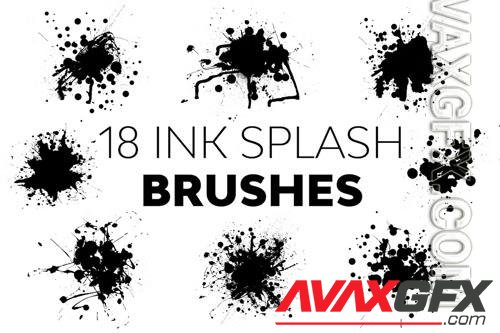Ink Splash Brushes [ABR]