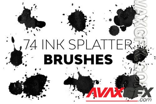 Ink Splatter Brushes [ABR]