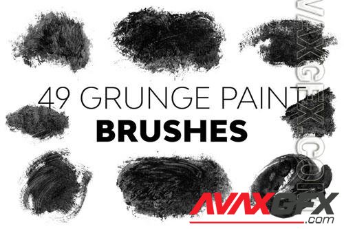 Grunge Paint Brushes [ABR]