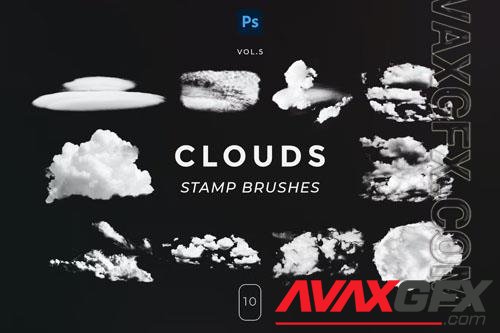 Clouds Stamp Brushes Vol.5 [ABR]