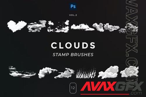 Clouds Stamp Brushes Vol.2 [ABR]