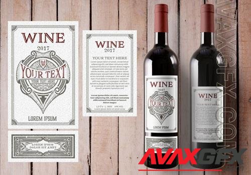 Vintage Wine Label Layout 243546380 [Adobestock]