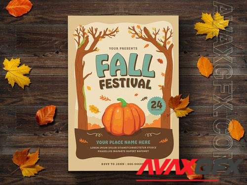 Fall Festival Flyer Layout 222354988 [Adobestock]