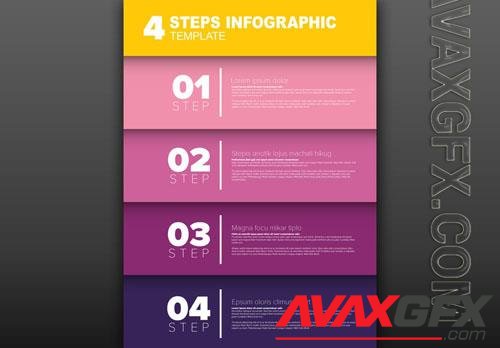 4 Steps Infographic Layout 244617788 [Adobestock]
