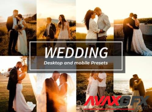 8 Sunset Wedding Lightroom Presets