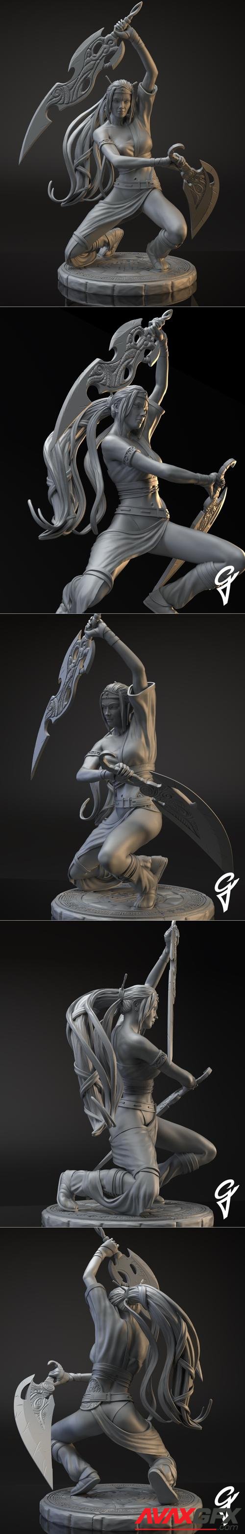 Nariko - Gsculpt Art 3D Print