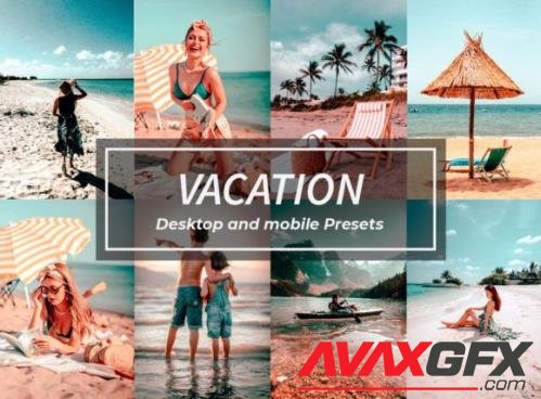 8 Vacation Lightroom Presets