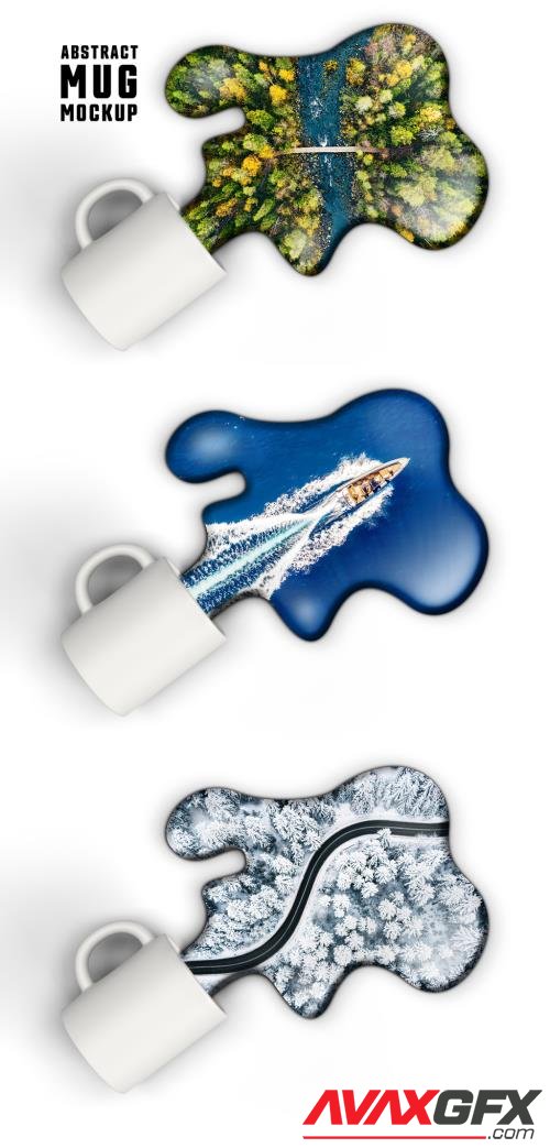 Spilled Water and Mug Mockup 461120339 [Adobestock]