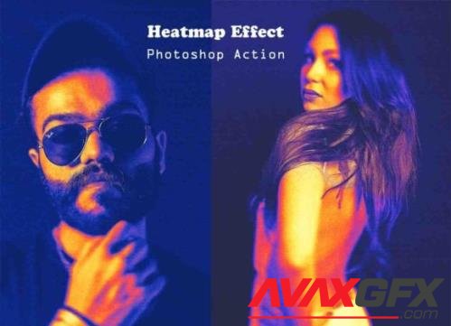 Heatmap Effect Photoshop Action - 13437008