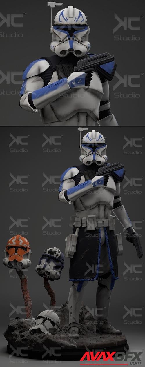 Captain Rex - KC Studios 3D Print