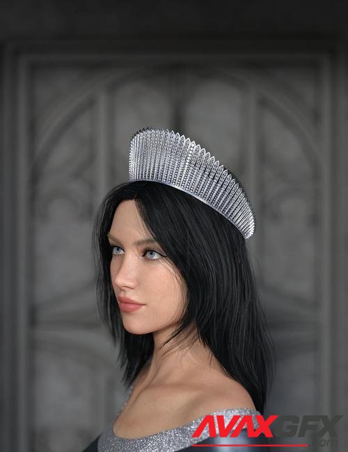 Royal Tiara for Genesis 8 and 8.1 Females