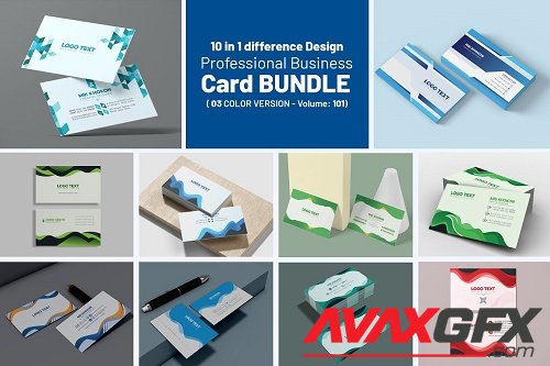 Minimalist Business Card Bundle - 7804818