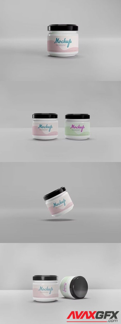 Food Jar Mockups [PSD]