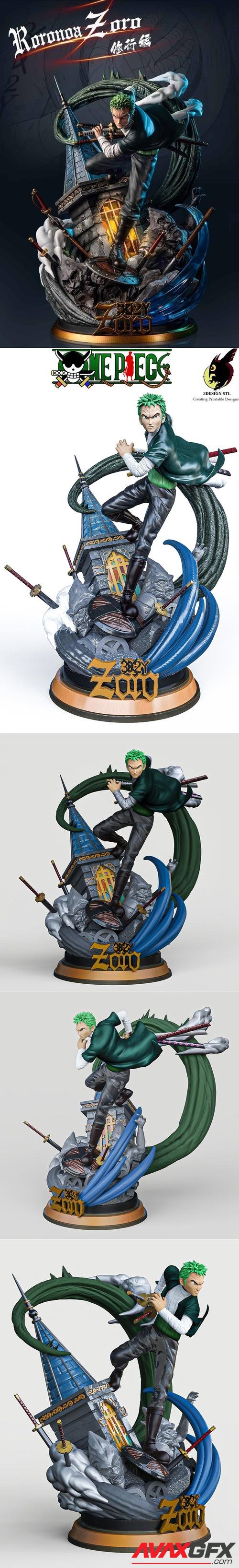 Roronoa Zoro One Piece 3D Print