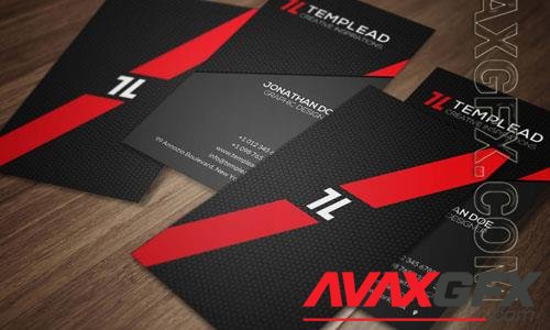 Business card psd mockup company desing template