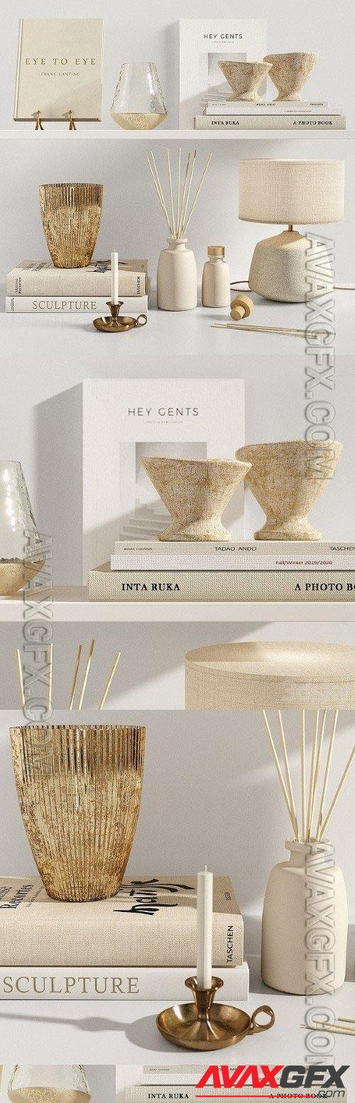 Zara Home Decor Set 03 - 3D model