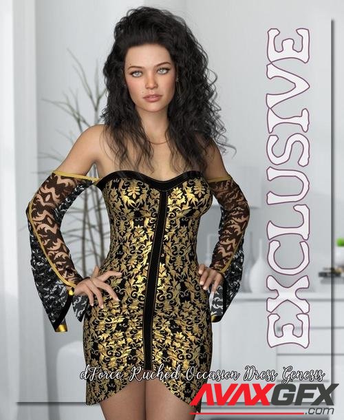 Exclusive - RuchedOccasion-Dress G