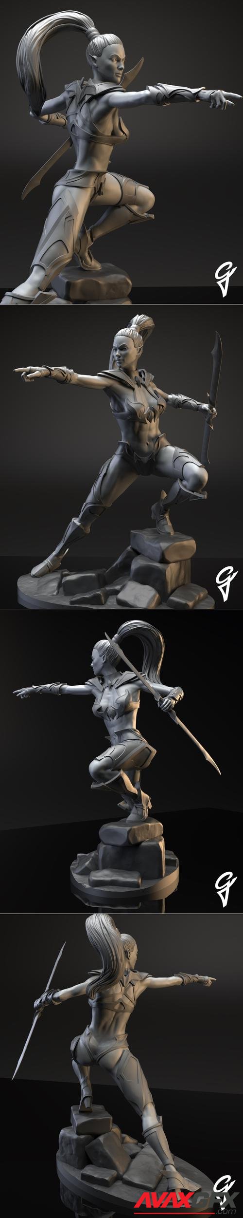 Lethall - Gsculpt Art 3D Print