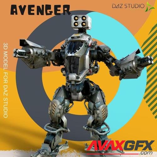 Robot Avenger for DAZ Studi