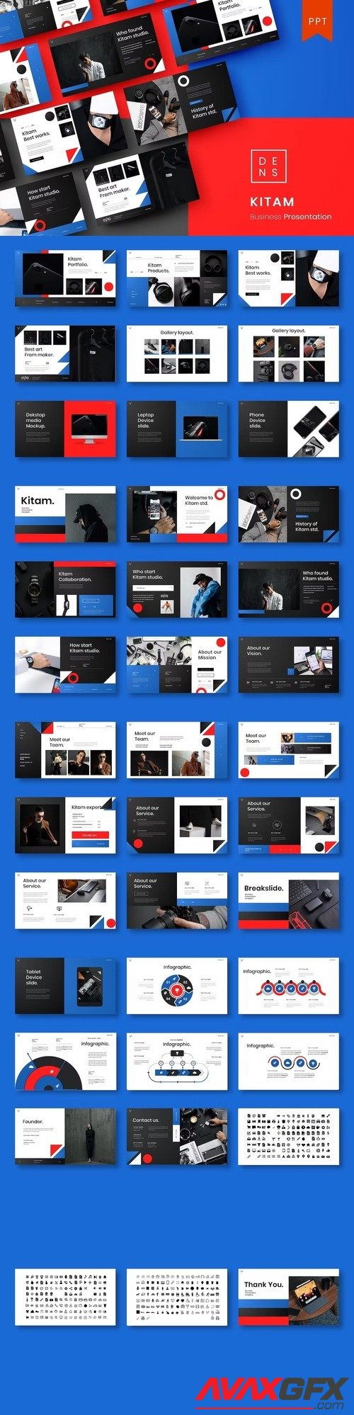 Kitam – Business PowerPoint Template [PPTX]