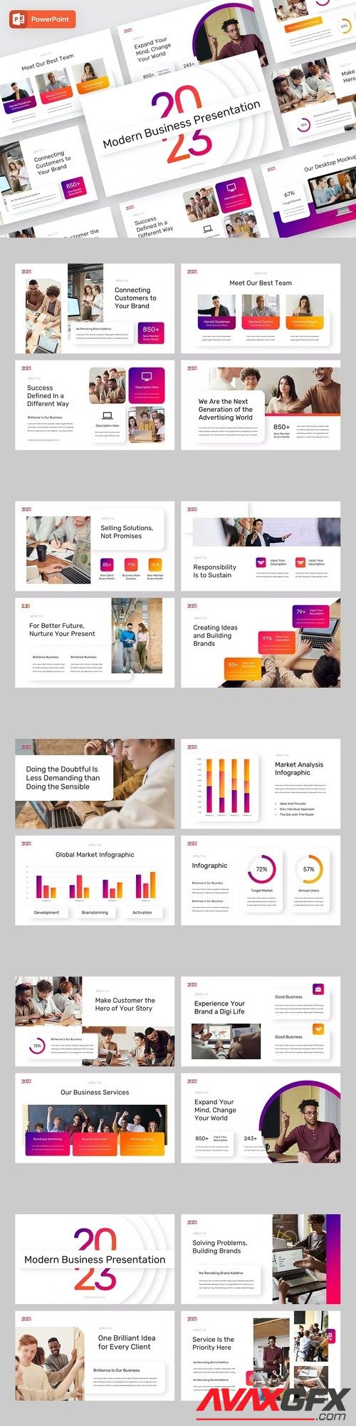 Business Modern Presentation Powerpoint [PPTX]