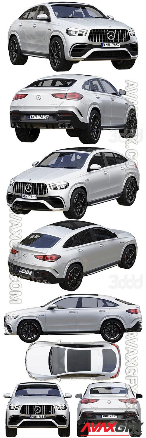 Car Mercedes-Benz AMG GLE 63 Coupe 2021 - 3D model