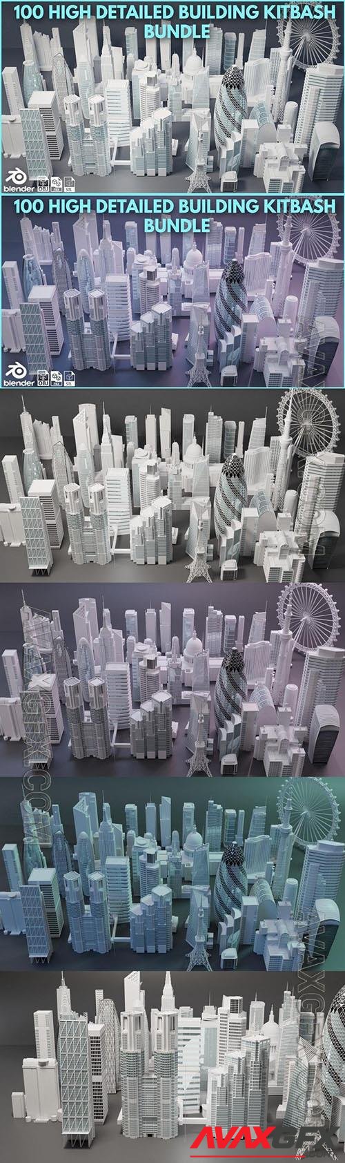 100+ Real World High Detailed Skyscrapers and Buildings