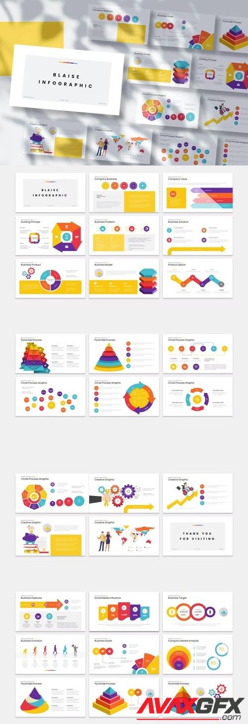 Blaise - Infographic PowerPoint Template [PPTX]