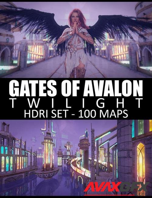 100 HDRIs Gates of Avalon - Twilight