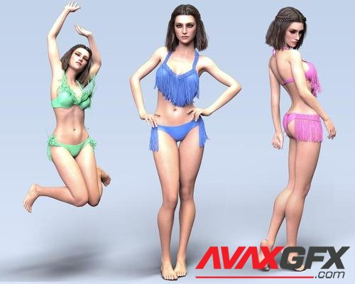 dForce Still Summer Bikini Set for G8