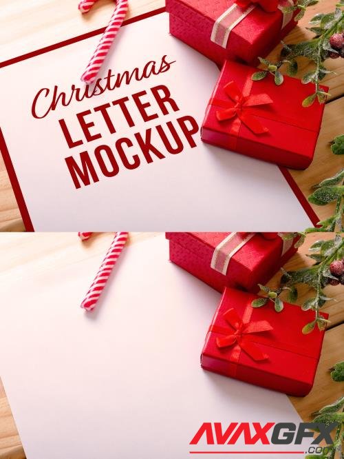 Christmas Letter Mockup 466042051 [Adobestock]